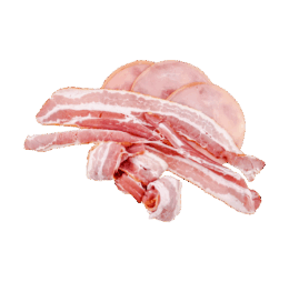 Red Bacon Meat