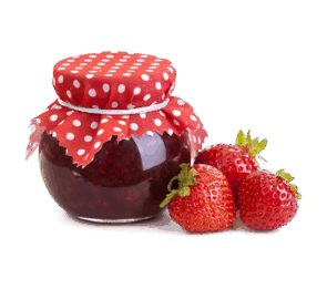 Red Strawberry Jam